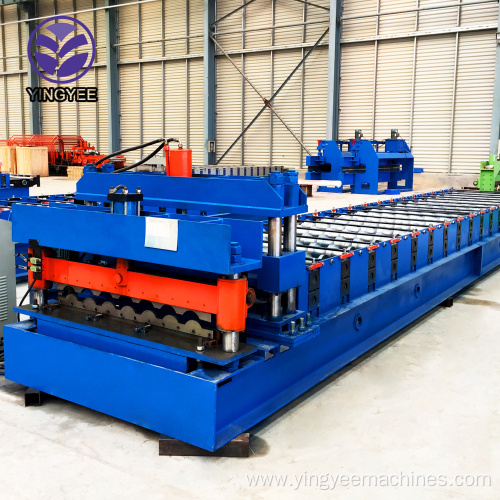 high speed glazed roof sheet roll forming machine